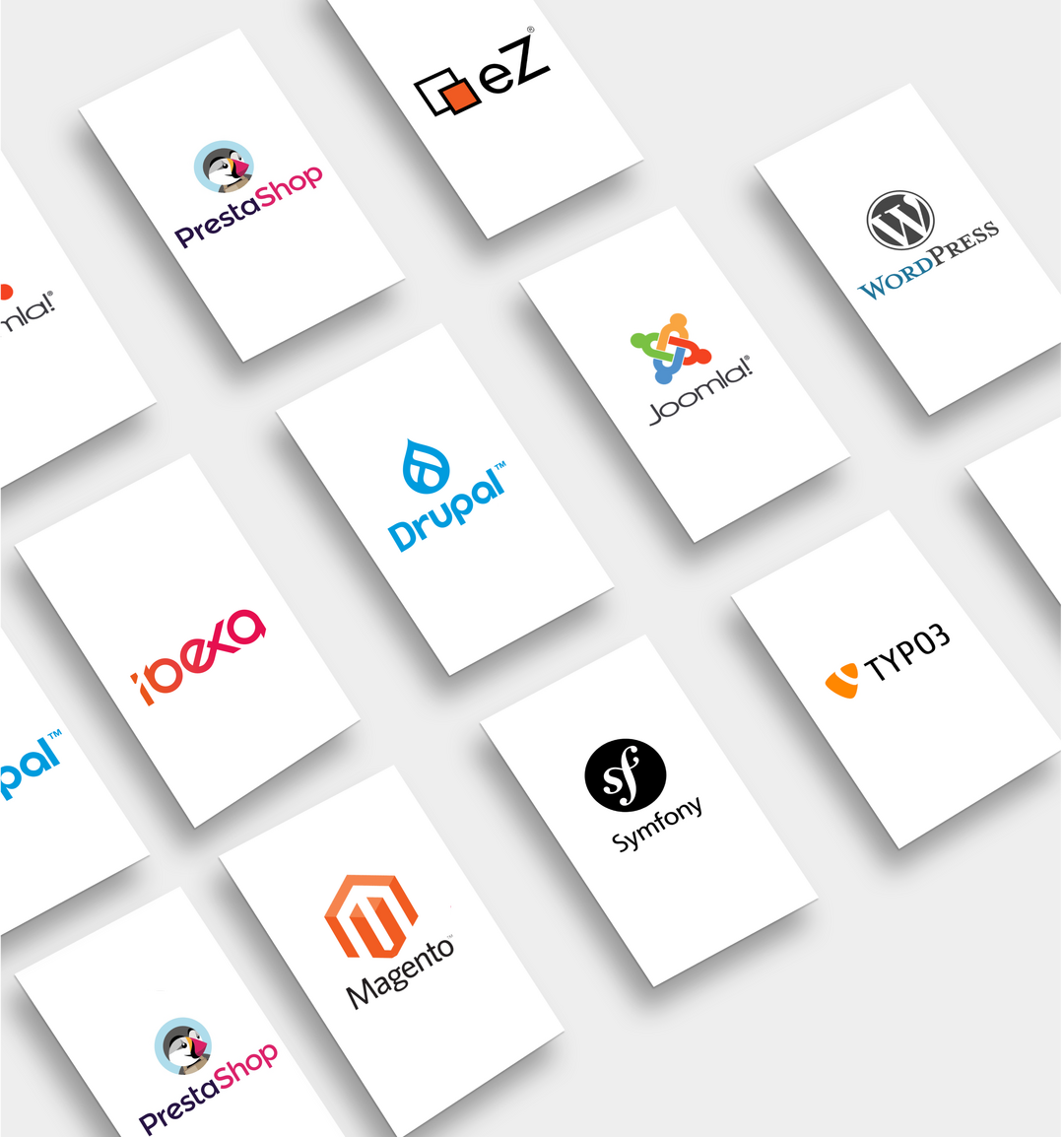 Hebergement application web eZ Platform, Wordpress, Joomla, Prestashop, Magento, Drupal...