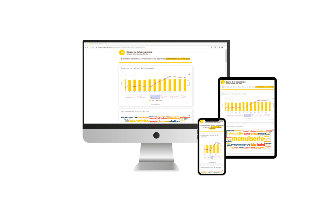 tableau de bord interactif Bpifrance