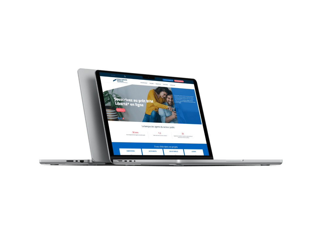 Codéin refonte du site de la Banque Française Mutualiste